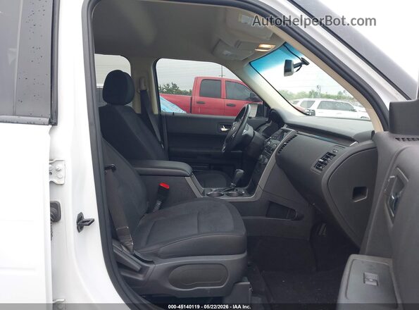 2FMGK5B86KBA19478 2019 FORD FLEX White Front interior view