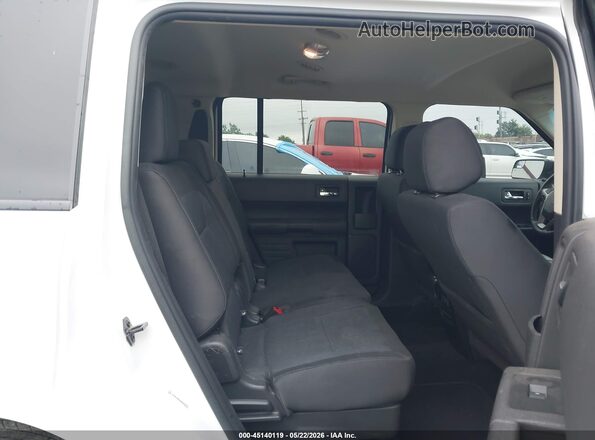 2FMGK5B86KBA19478 2019 FORD FLEX White VIN sticker view