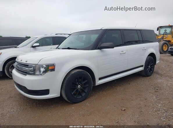 2FMGK5B86KBA19478 2019 FORD FLEX White Front left