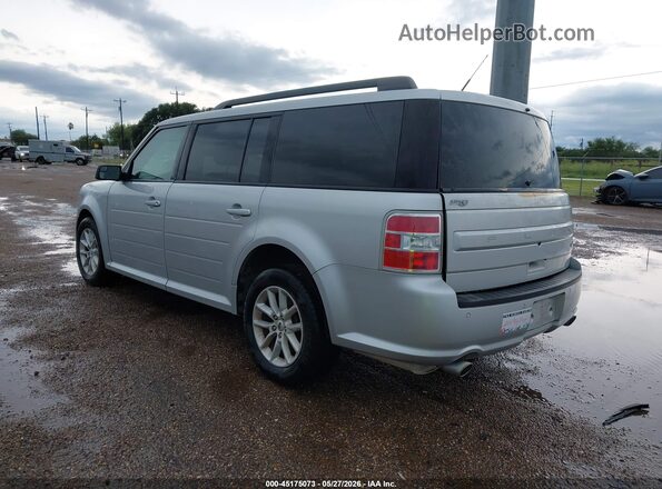2FMGK5B87KBA11678 2019 FORD FLEX Silver Trasero izquierdo