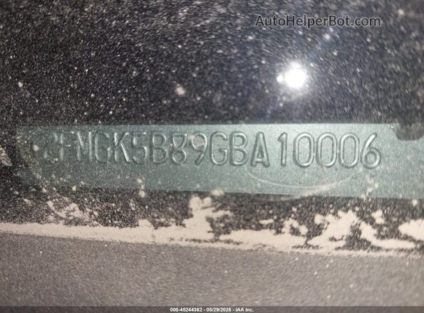 2FMGK5B89GBA10006 2016 FORD FLEX Black 