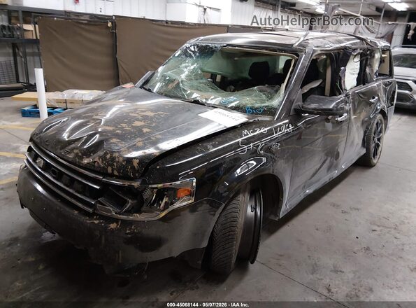 2FMGK5C80GBA20129 2016 FORD FLEX Black Przód lewy