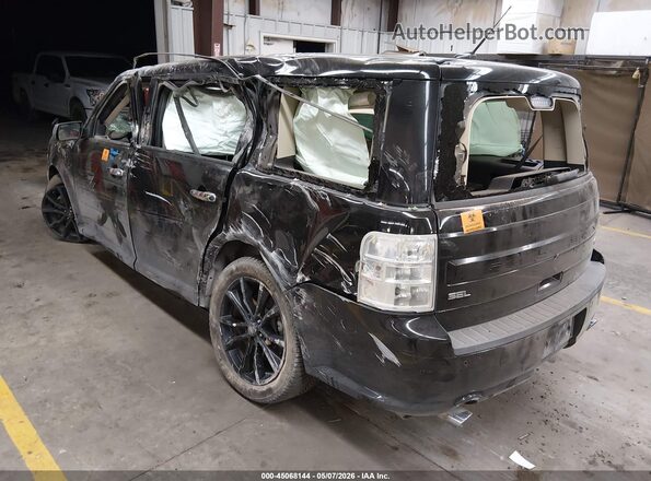 2FMGK5C80GBA20129 2016 FORD FLEX Black Tył lewy