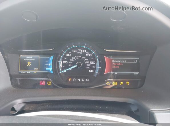 2FMGK5C80KBA24318 2019 FORD FLEX White Widok tylnych siedzeń