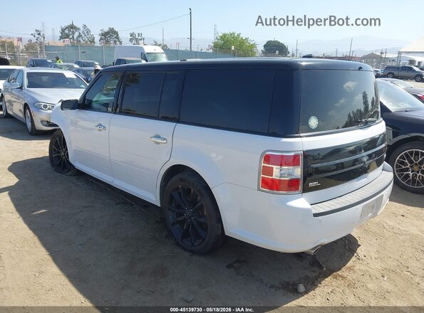 2FMGK5C80KBA24318 2019 FORD FLEX White Tył lewy