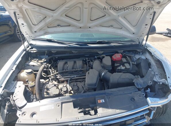 2FMGK5C80KBA24318 2019 FORD FLEX White Widok z tyłu