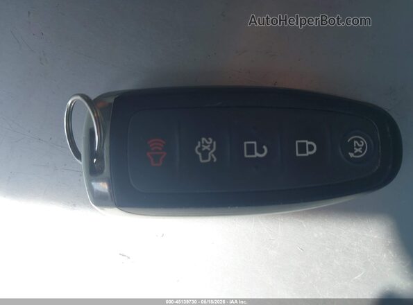 2FMGK5C80KBA24318 2019 FORD FLEX White Widok deski rozdzielczej