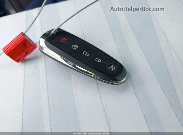 2FMGK5C80KBA36971 2019 FORD FLEX Blue Dashboard view