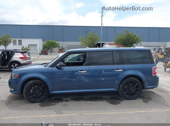 2FMGK5C80KBA36971 2019 FORD FLEX Blue 360 interior view