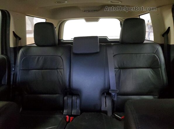 2FMGK5C80KBA38137 2019 FORD FLEX Gray Widok tylnych siedzeń