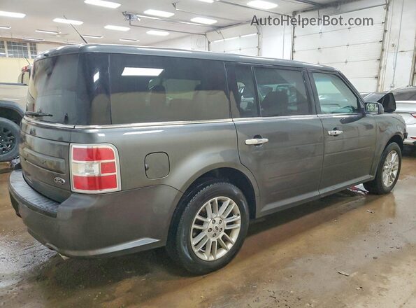 2FMGK5C80KBA38137 2019 FORD FLEX Gray Tył prawy