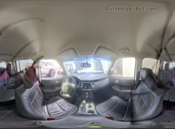 2FMGK5C80KBA38137 2019 FORD FLEX Gray Widok wnętrza 360 stopni