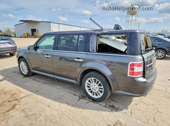 2FMGK5C82GBA06491 2016 FORD FLEX Gray Задня ліва чверть