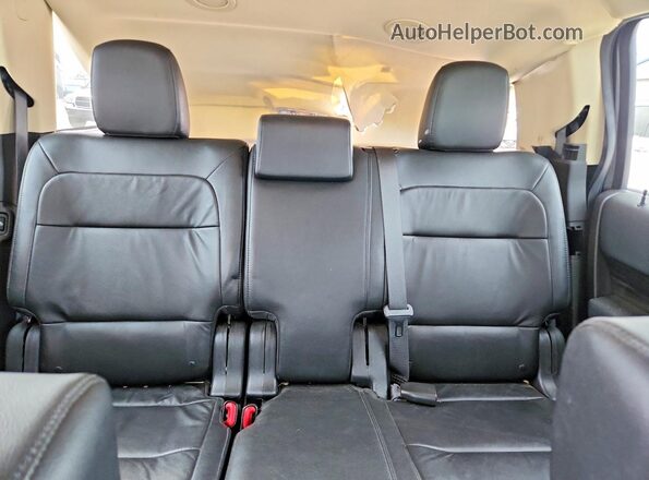 2FMGK5C82GBA06491 2016 FORD FLEX Gray Вид задніх сидінь