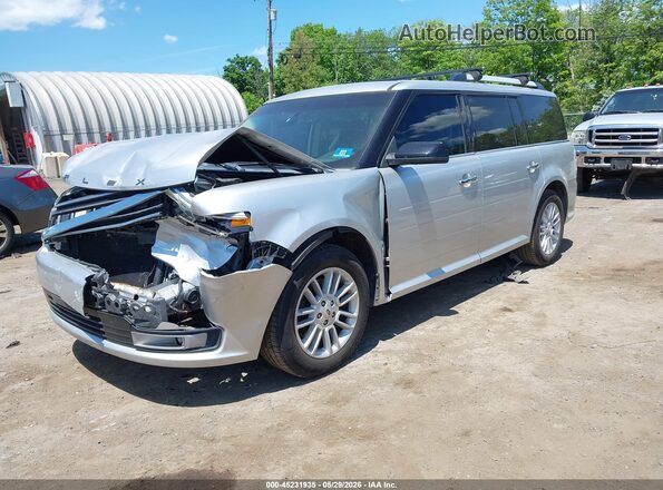 2FMGK5C82GBA09696 2016 FORD FLEX Серебряный Передняя левая четверть