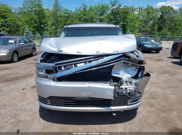 2FMGK5C82GBA09696 2016 FORD FLEX Серебряный Вид щитка приборов