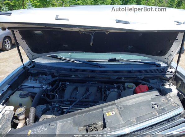 2FMGK5C82GBA09696 2016 FORD FLEX Серебряный Вид сзади