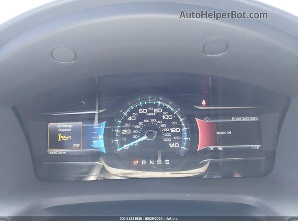 2FMGK5C82GBA09696 2016 FORD FLEX Серебряный Вид задних сидений