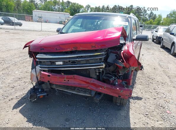 2FMGK5C82JBA16347 2018 FORD FLEX Red Front view