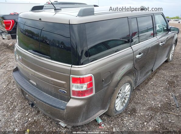 2FMGK5C82KBA30587 2019 FORD FLEX Brown უკანა მარჯვენა