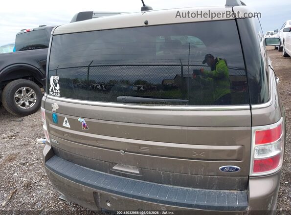 2FMGK5C82KBA30587 2019 FORD FLEX Brown 