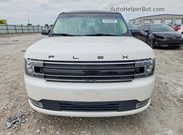 2FMGK5C83KBA02300 2019 FORD FLEX Белый Вид спереди