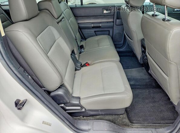 2FMGK5C83KBA02300 2019 FORD FLEX Белый Вид задней части салона