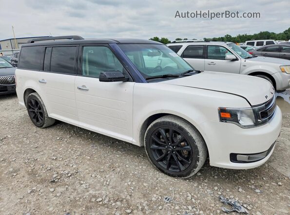 2FMGK5C83KBA02300 2019 FORD FLEX Белый Передняя правая четверть