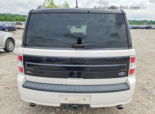 2FMGK5C83KBA02300 2019 FORD FLEX Белый Вид сзади