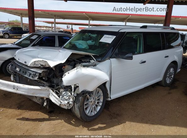 2FMGK5C83KBA17282 2019 FORD FLEX White Դիմացի տեսք