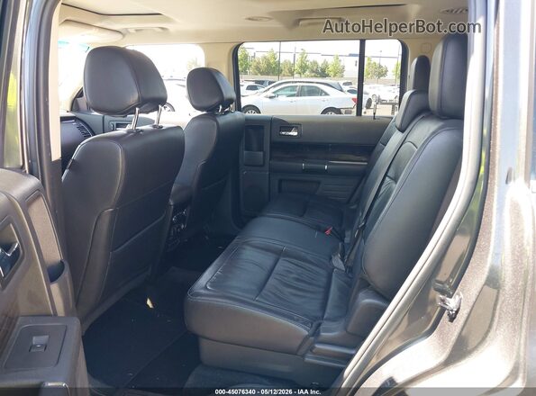 2FMGK5C86HBA03238 2017 FORD FLEX Gray Widok naklejki z numerem VIN