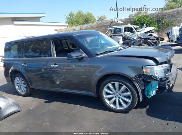 2FMGK5C86HBA03238 2017 FORD FLEX Gray Widok wnętrza 360 stopni