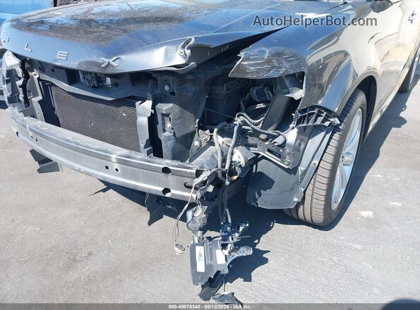 2FMGK5C86HBA03238 2017 FORD FLEX Gray Widok z przodu