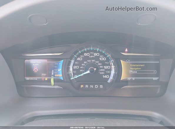 2FMGK5C86HBA03238 2017 FORD FLEX Gray Widok tylnych siedzeń