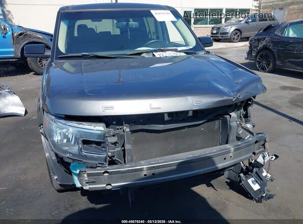 2FMGK5C86HBA03238 2017 FORD FLEX Gray Widok wnętrza z tyłu