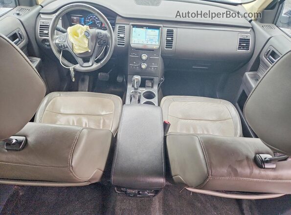 2FMGK5C88GBA22677 2016 FORD FLEX White წინა პანელის ხედი