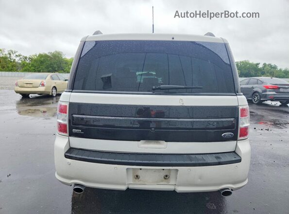2FMGK5C88GBA22677 2016 FORD FLEX White უკანა ხედი
