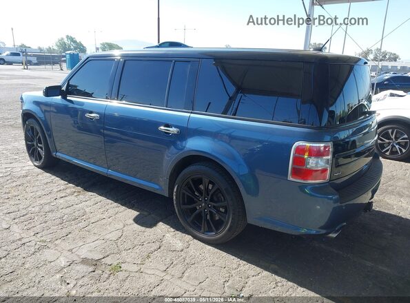 2FMGK5C89JBA13087 2018 FORD FLEX Blue 