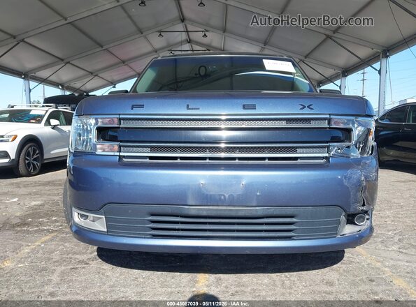 2FMGK5C89JBA13087 2018 FORD FLEX Blue 