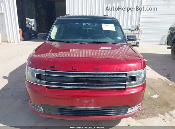 2FMGK5C8XGBA21014 2016 FORD FLEX Красный Вид спереди