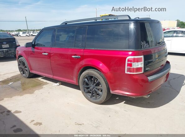 2FMGK5C8XGBA21014 2016 FORD FLEX Красный Задняя левая четверть