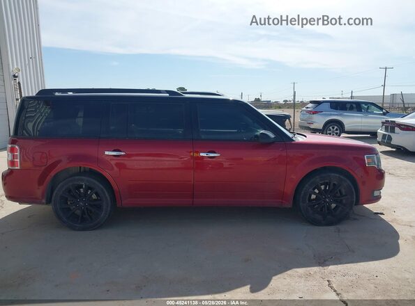 2FMGK5C8XGBA21014 2016 FORD FLEX Красный Вид задней части салона