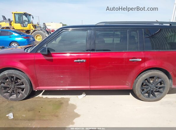 2FMGK5C8XGBA21014 2016 FORD FLEX Красный Панорамный вид салона 360°
