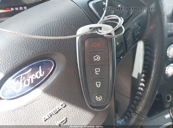 2FMGK5C8XGBA21014 2016 FORD FLEX Красный Вид панели приборов