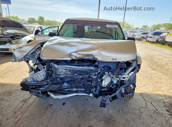 2FMGK5C8XJBA00588 2018 FORD FLEX Желто-коричневый 