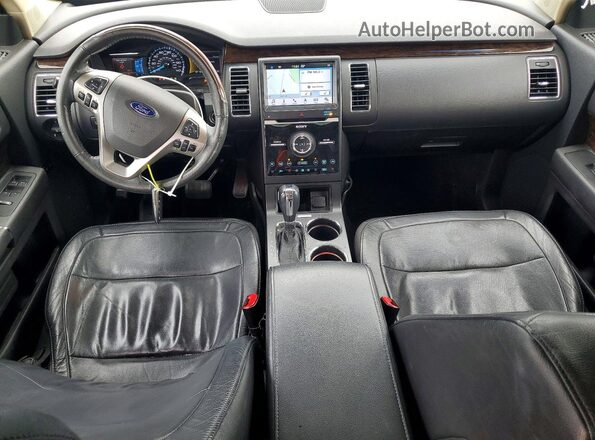 2FMGK5D80KBA35642 2019 FORD FLEX Gray 