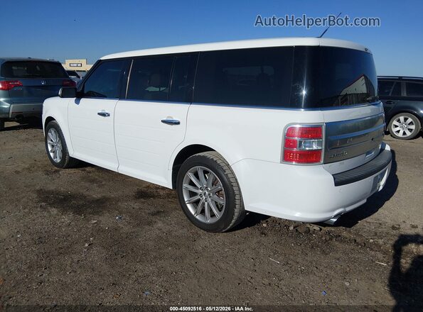 2FMGK5D81JBA18363 2018 FORD FLEX White Rear left