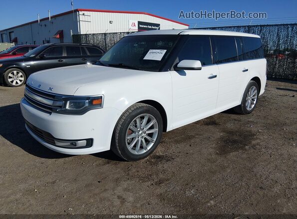 2FMGK5D81JBA18363 2018 FORD FLEX White Front left