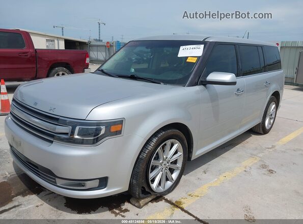 2FMGK5D84KBA29908 2019 FORD FLEX Silver წინა მარცხენა ხედი სამი მეოთხედიდან