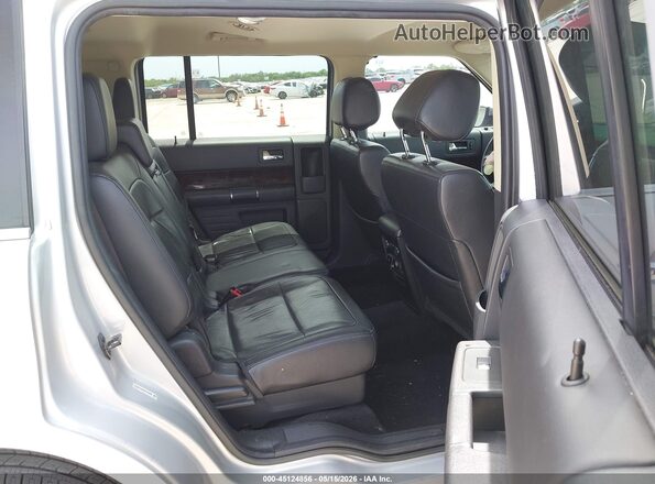 2FMGK5D84KBA29908 2019 FORD FLEX Silver VIN კოდის სტიკერის ხედი